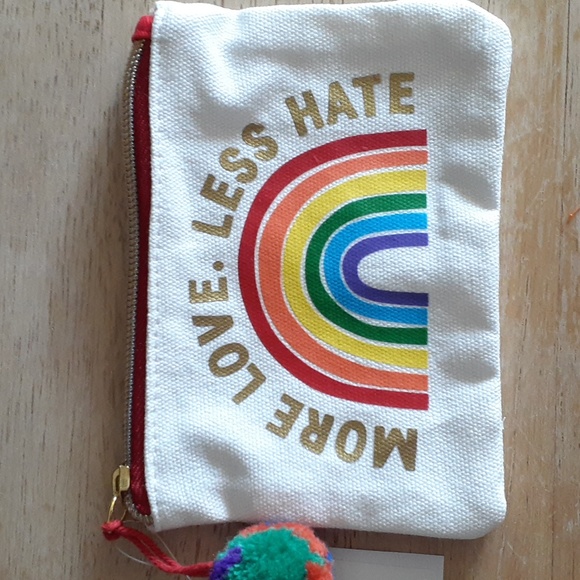 Kohl's Bags Nwt Pride Themed Zippered Pouch W9 Poshmark